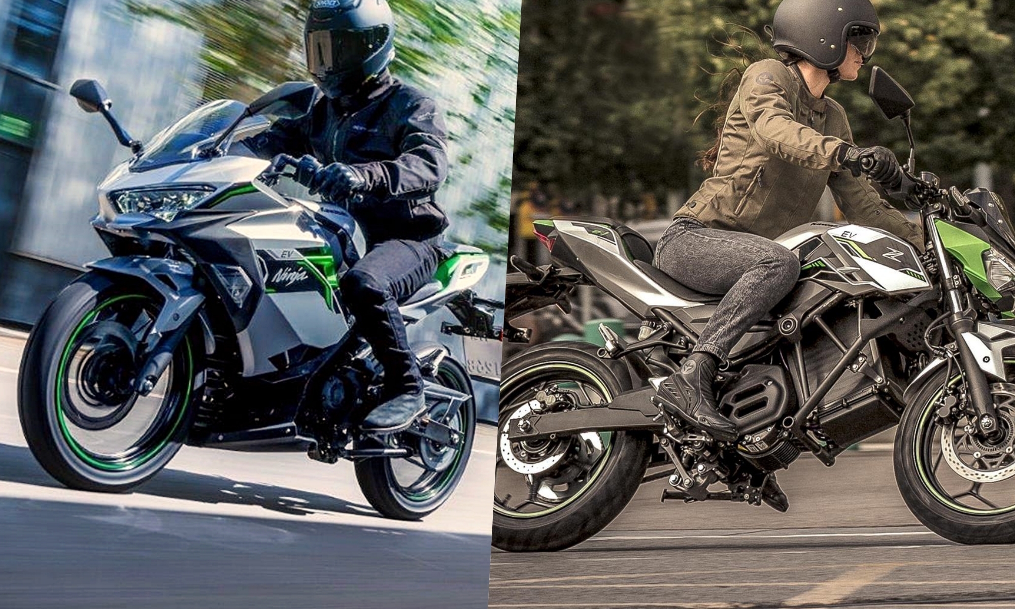 Las primeras eléctricas de Kawasaki se incluyen en dos familias míticas, Ninja y Z.