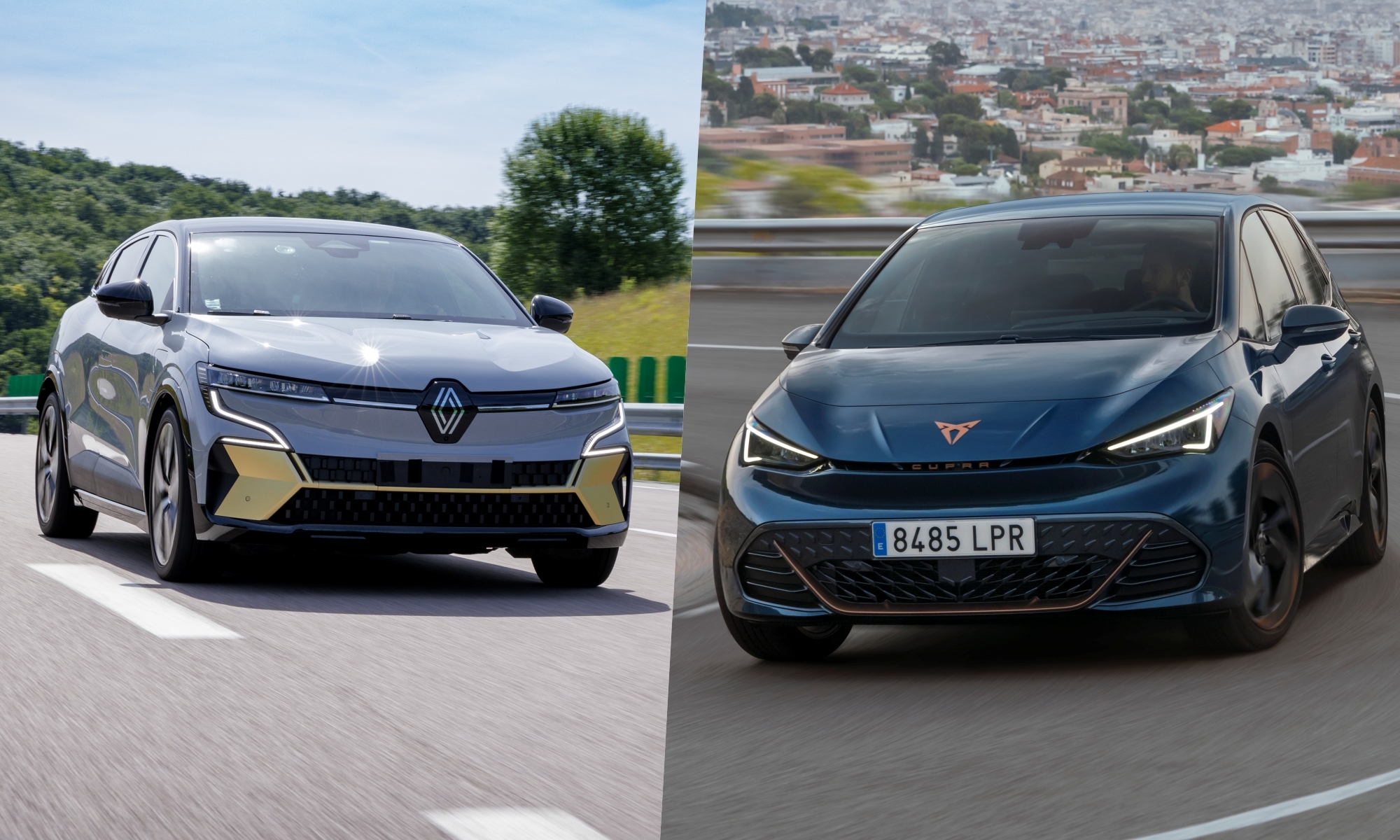 Los Renault Megane E Tech y Cupra Born son sus rivales más 'premium'.