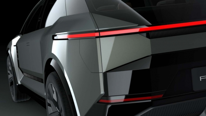 Toyota FT 3e EV Concept Trasera Toyota FT 3e EV Concept Trasera
