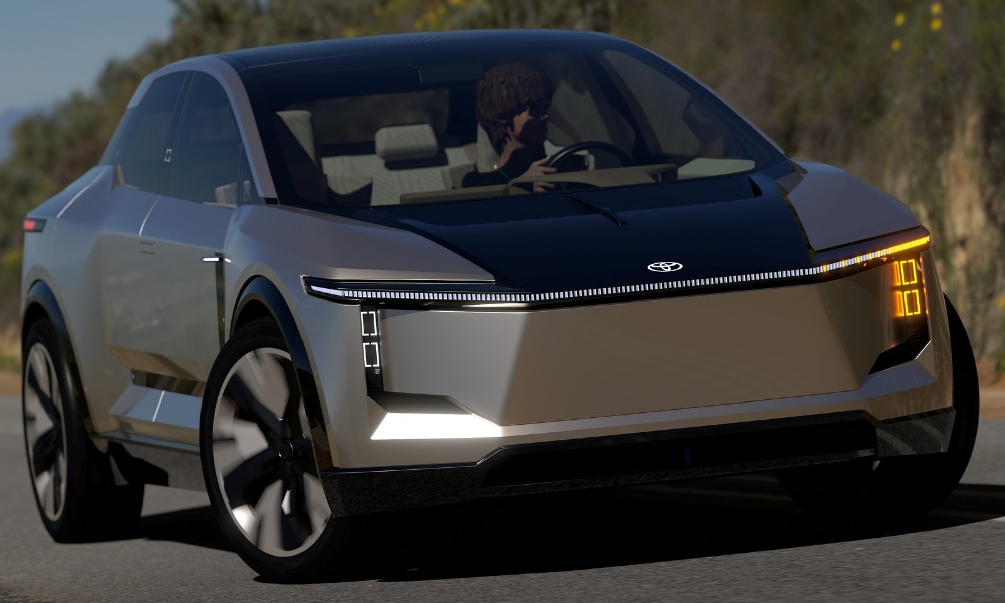 El FT-3e Concept es la antesala de un futuro SUV eléctrico firmado por Toyota.