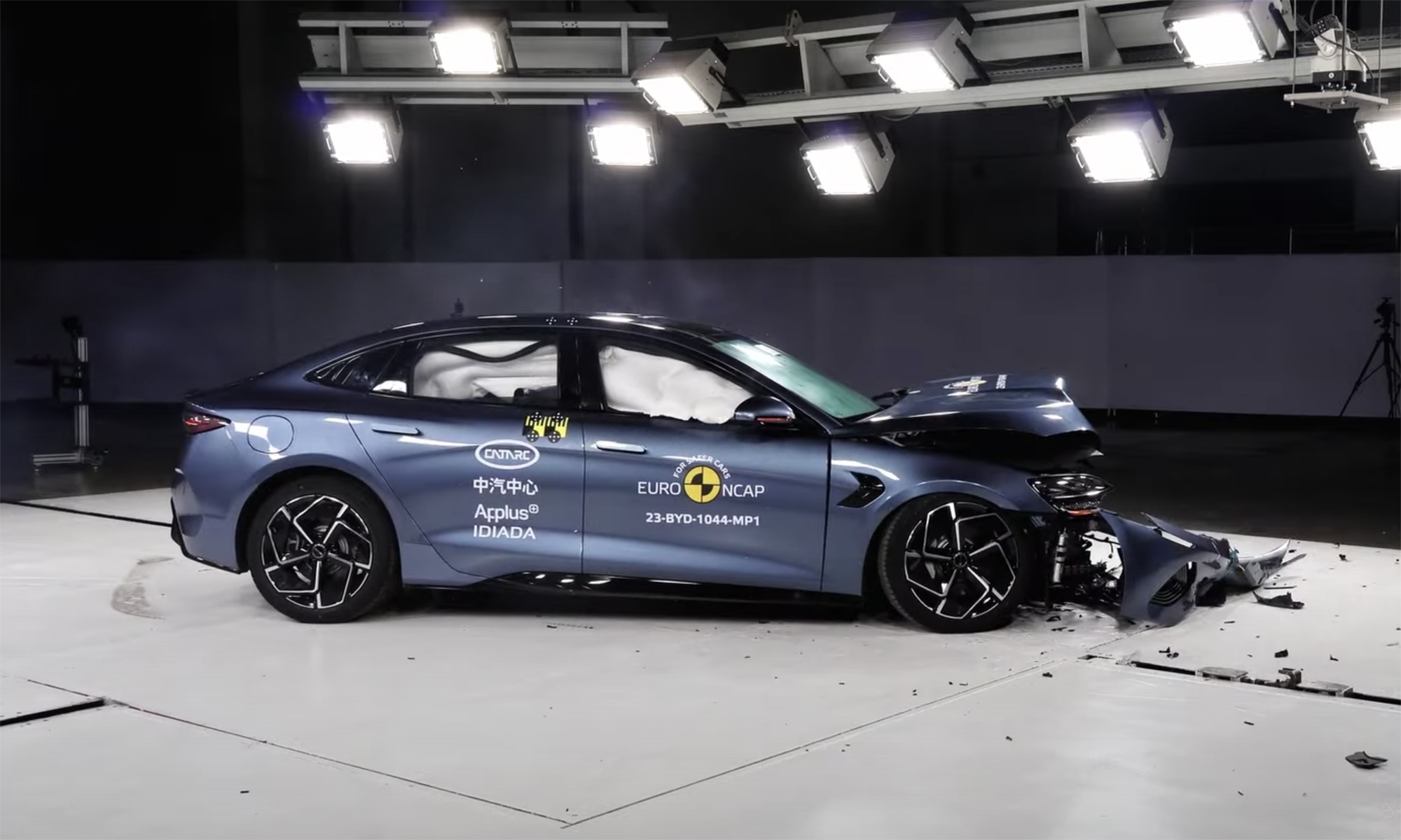 Ambos modelos de BYD han obtenido las cinco estrellas Euro Ncap.