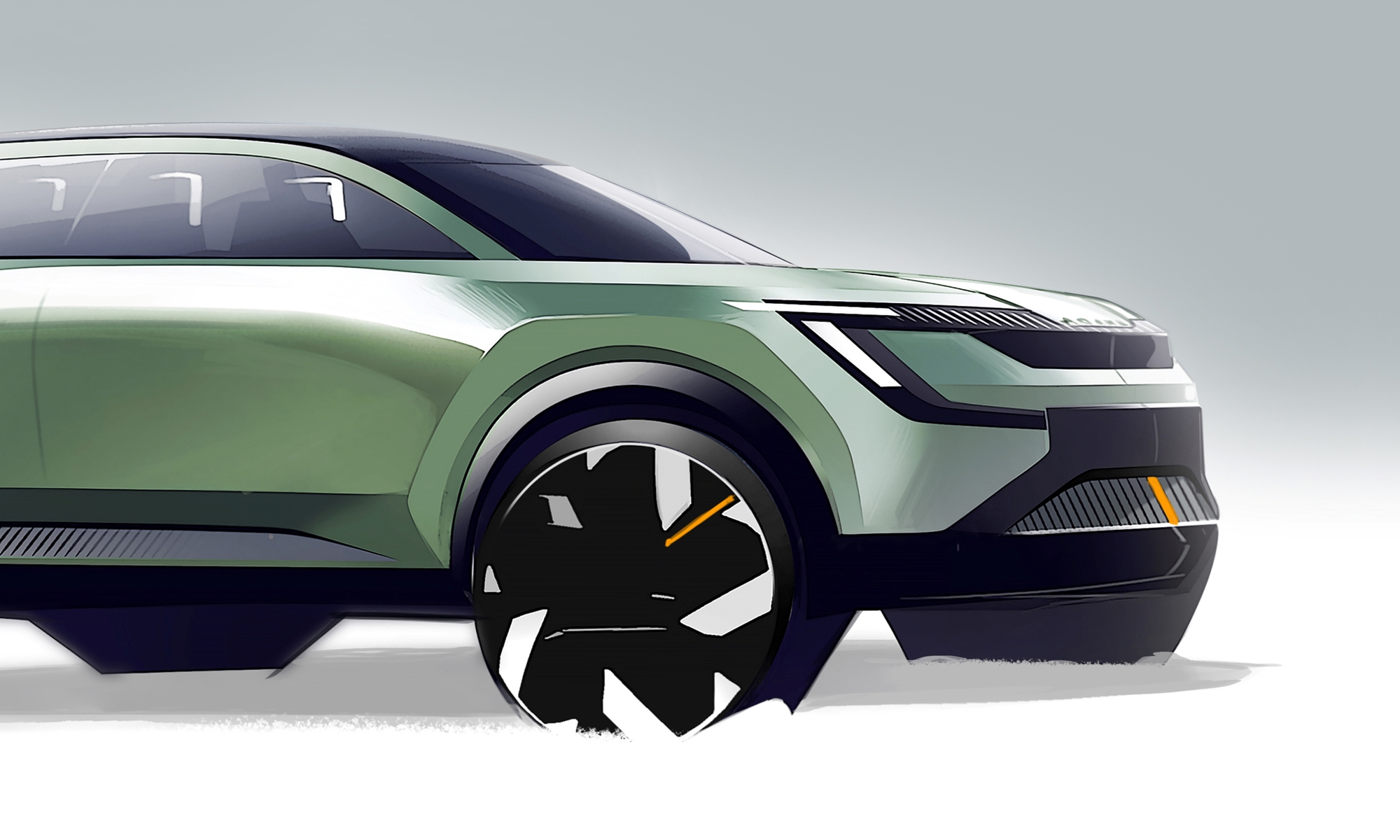 Skoda basará el diseño del nuevo Enyaq en el Vision 7S presentado hace unos meses.