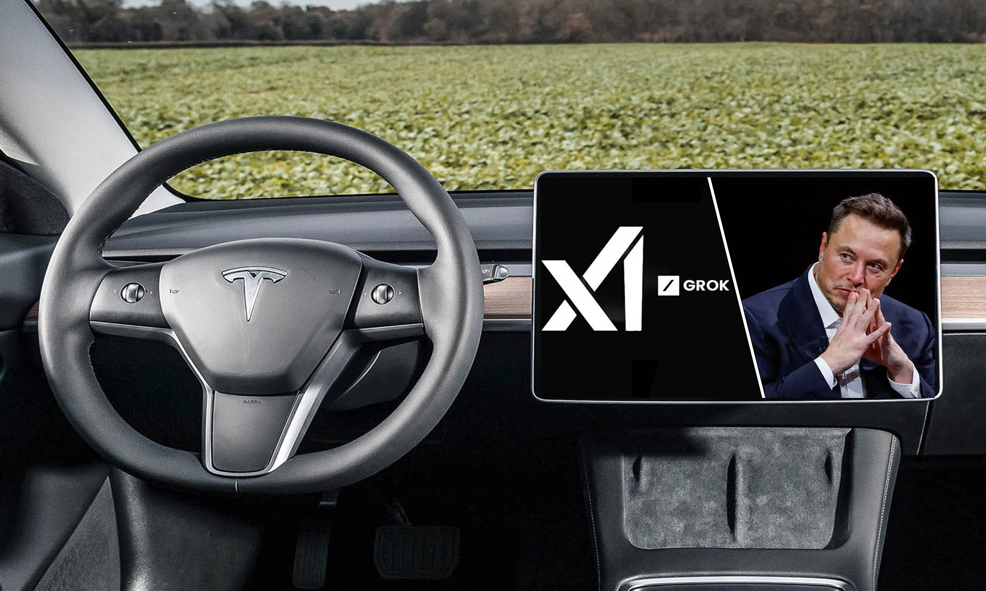 Musk ya tiene pensado cómo introducir la inteligencia artificial en sus coches eléctricos.