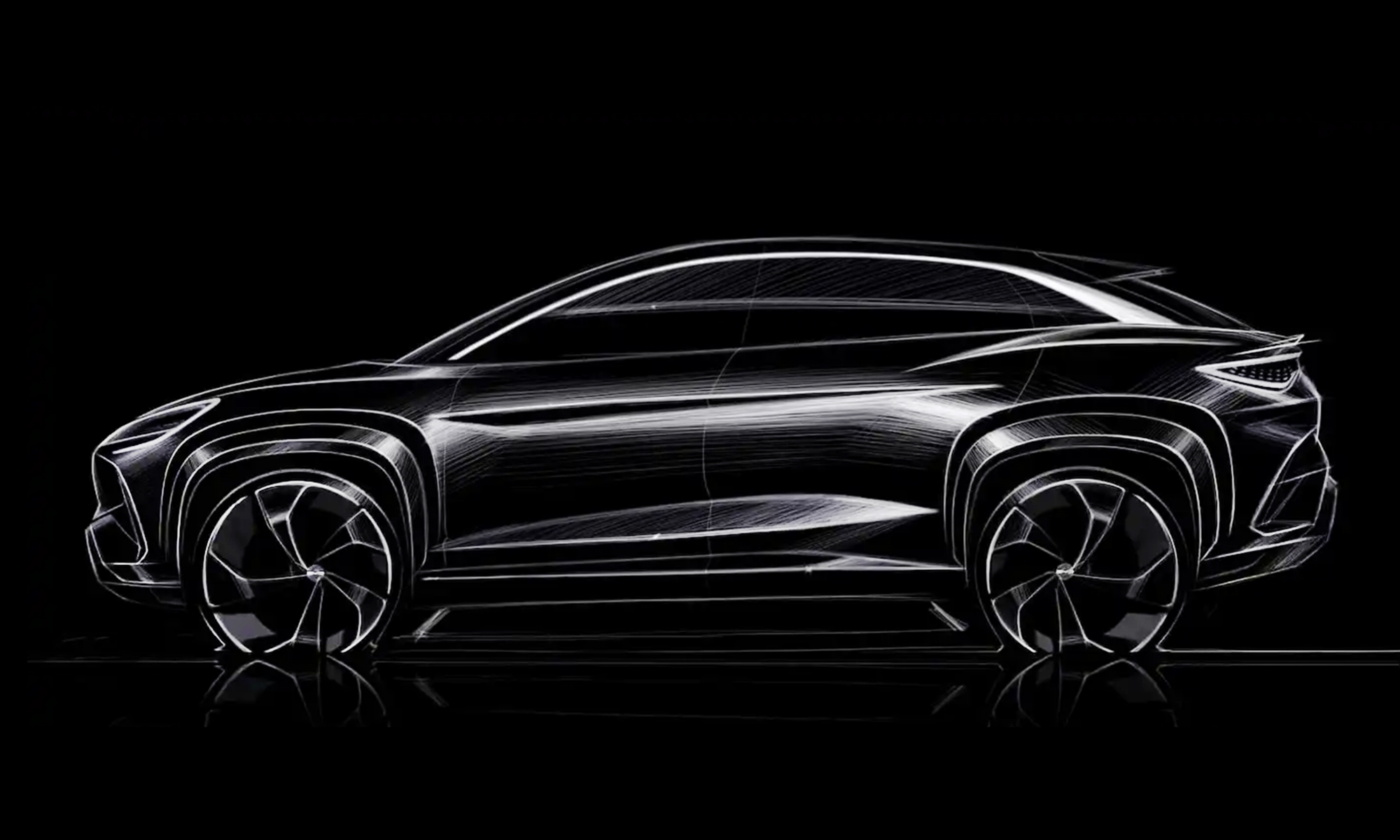 BYD ha mostrado las primeras imágenes de su próximo SUV eléctrico.