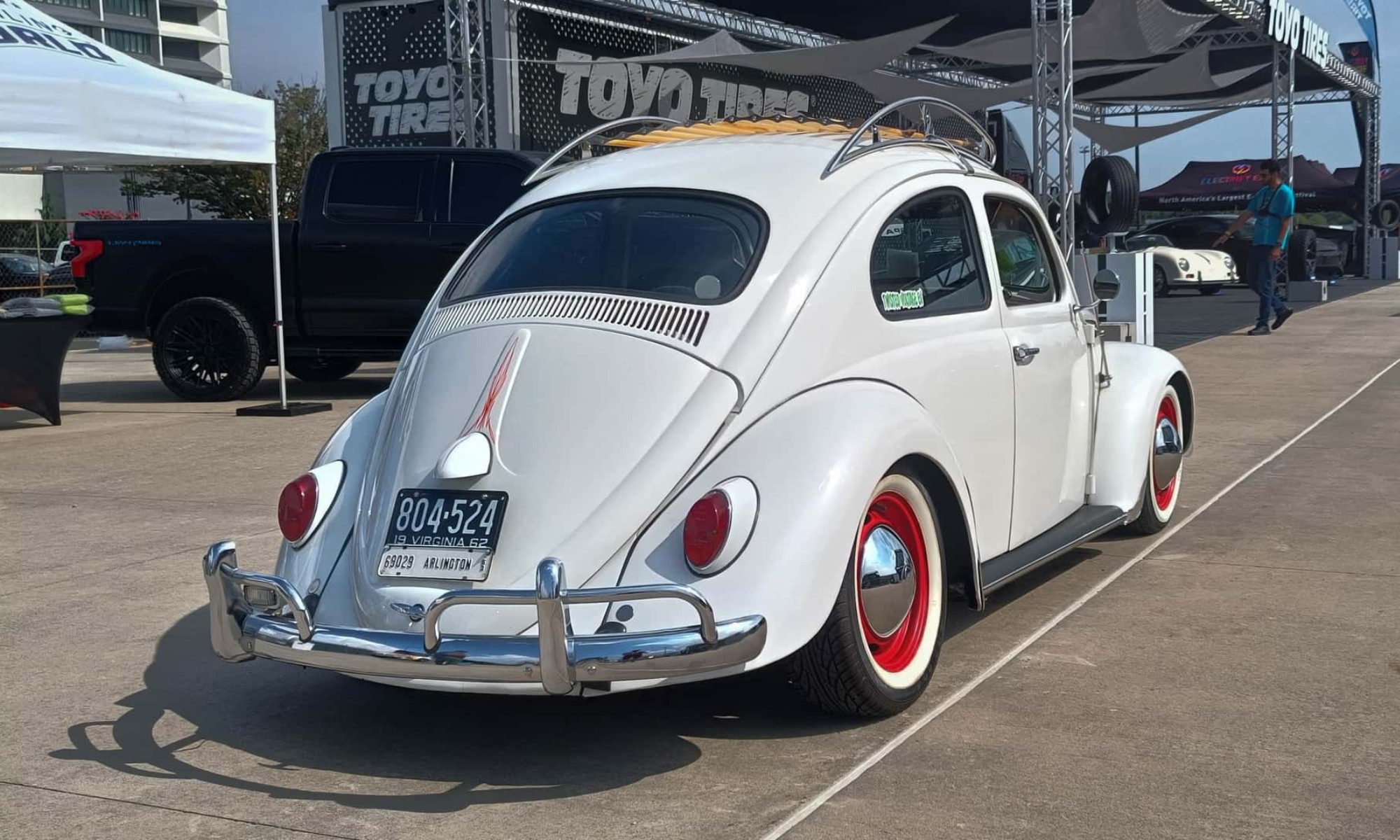 Este Volkswagen Beetle electrificado de 1962 dispone de un motor de 89 kW de potencia.