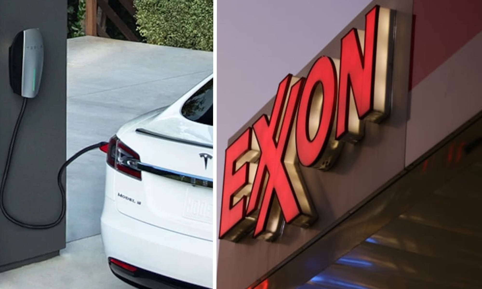 Exxon negocia con algunos de los fabricantes principales de coches eléctricos.