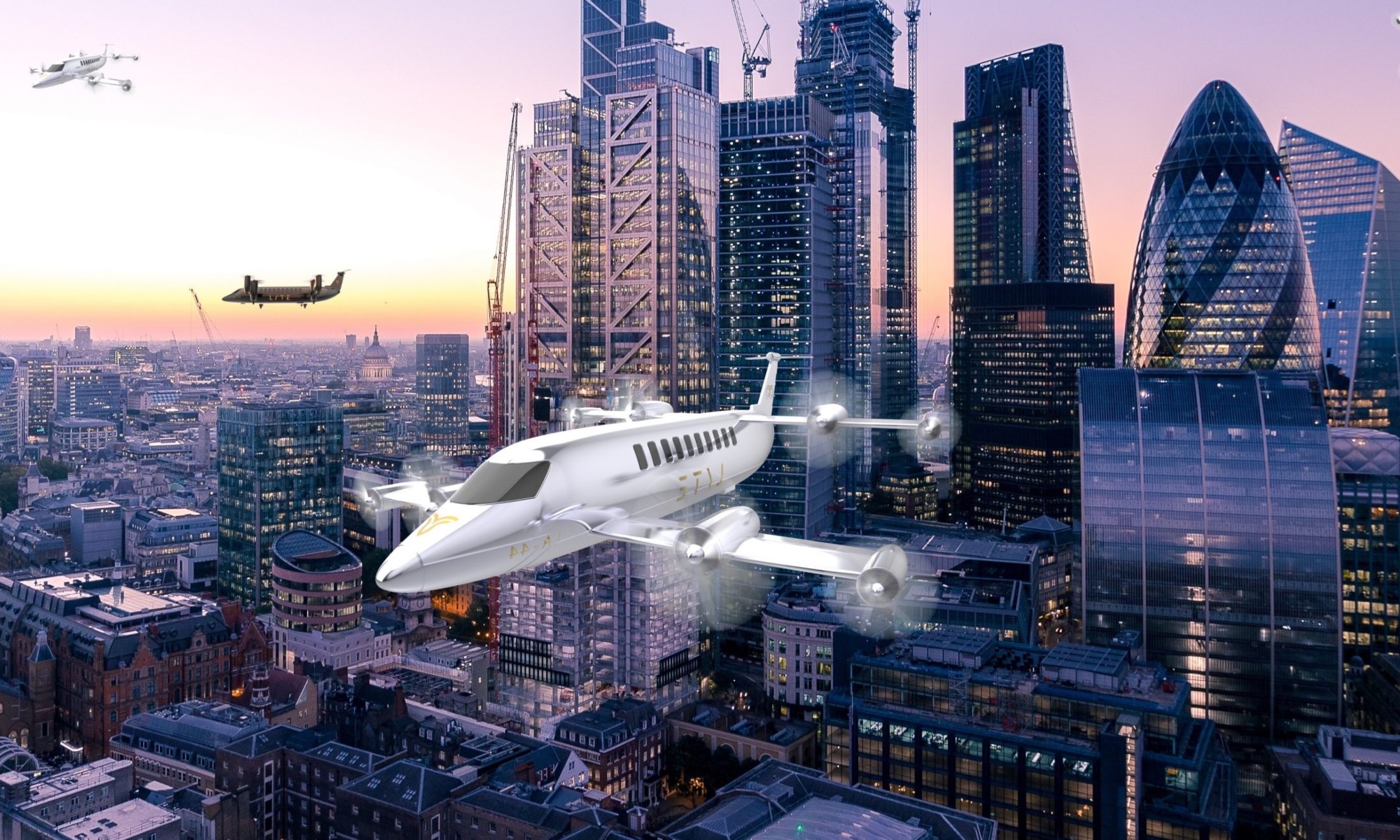 Lyte Aviation será propulsado por hidrógeno en un futuro para no generar contaminación.