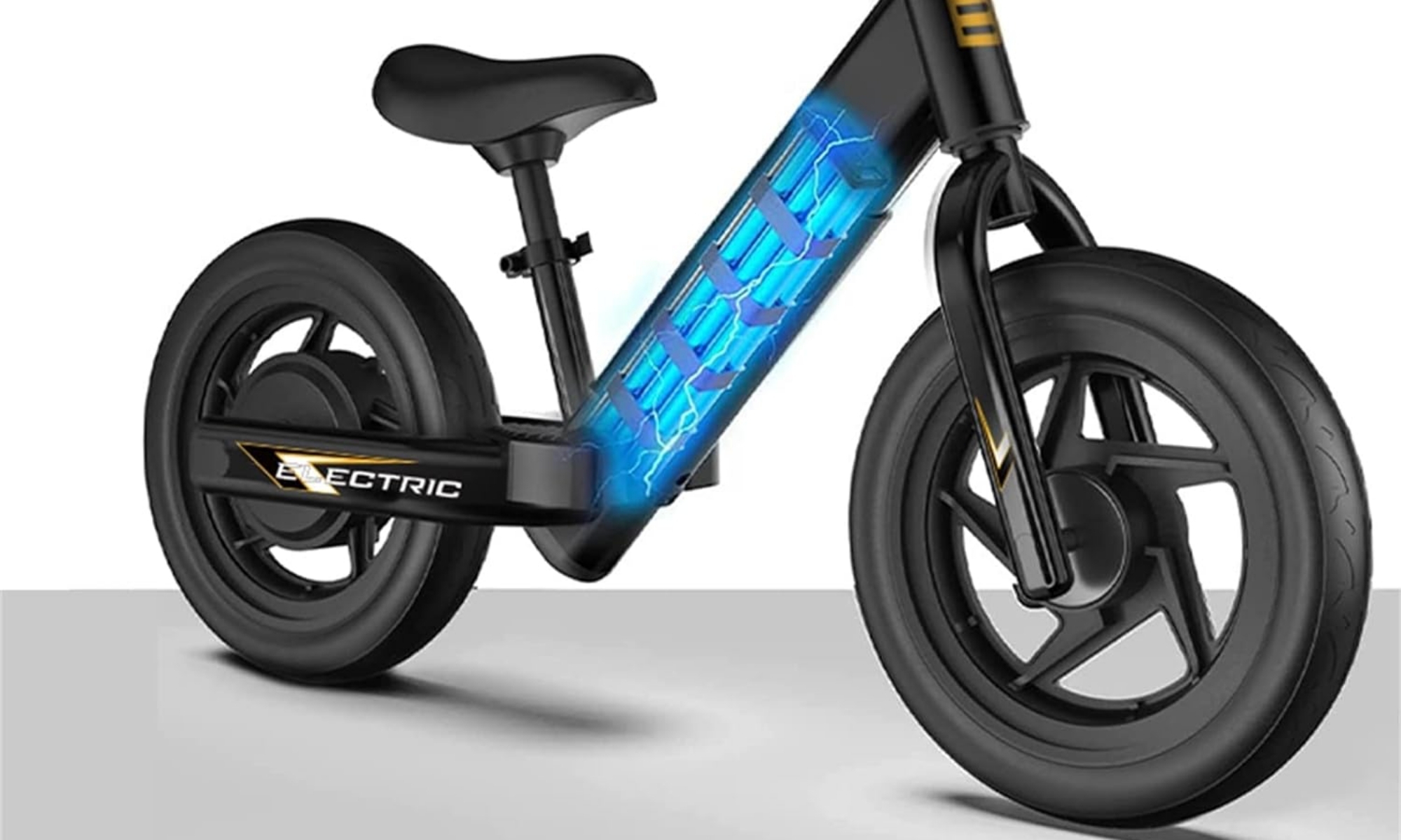 Esta bicicleta eléctrica de equilibrio, para niños, puede aguantar  recorridos de hasta 12 km