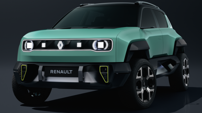 Renault 4 perfil