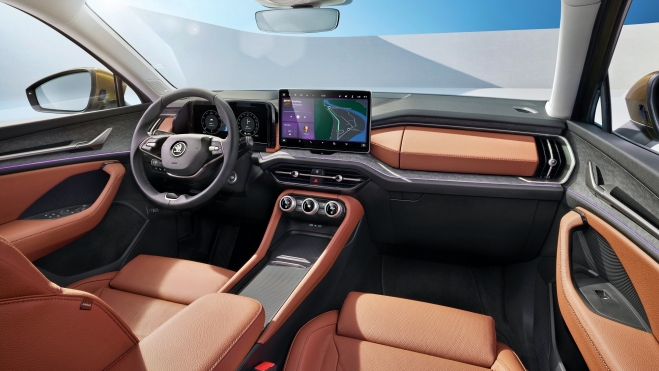 El interior siempre ha sido uno de los puntos diferenciales de Skoda gracias a una lógica distribición y diseño