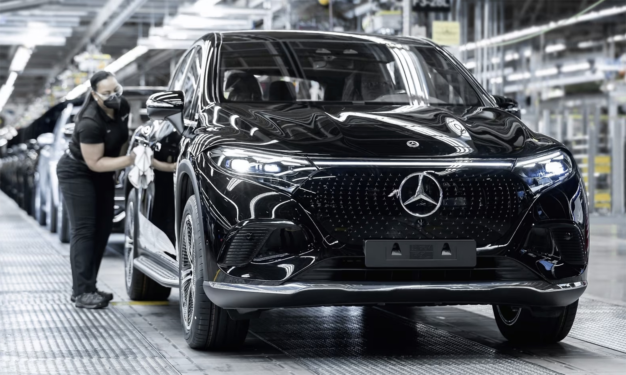 El Mercedes EQS SUV pasará a ensamblarse en la planta alemana de Breman.