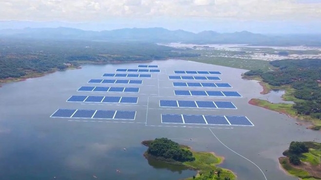 Esta granja solar está compuesta por diversos módulos para poder generar 145 MW de electricidad