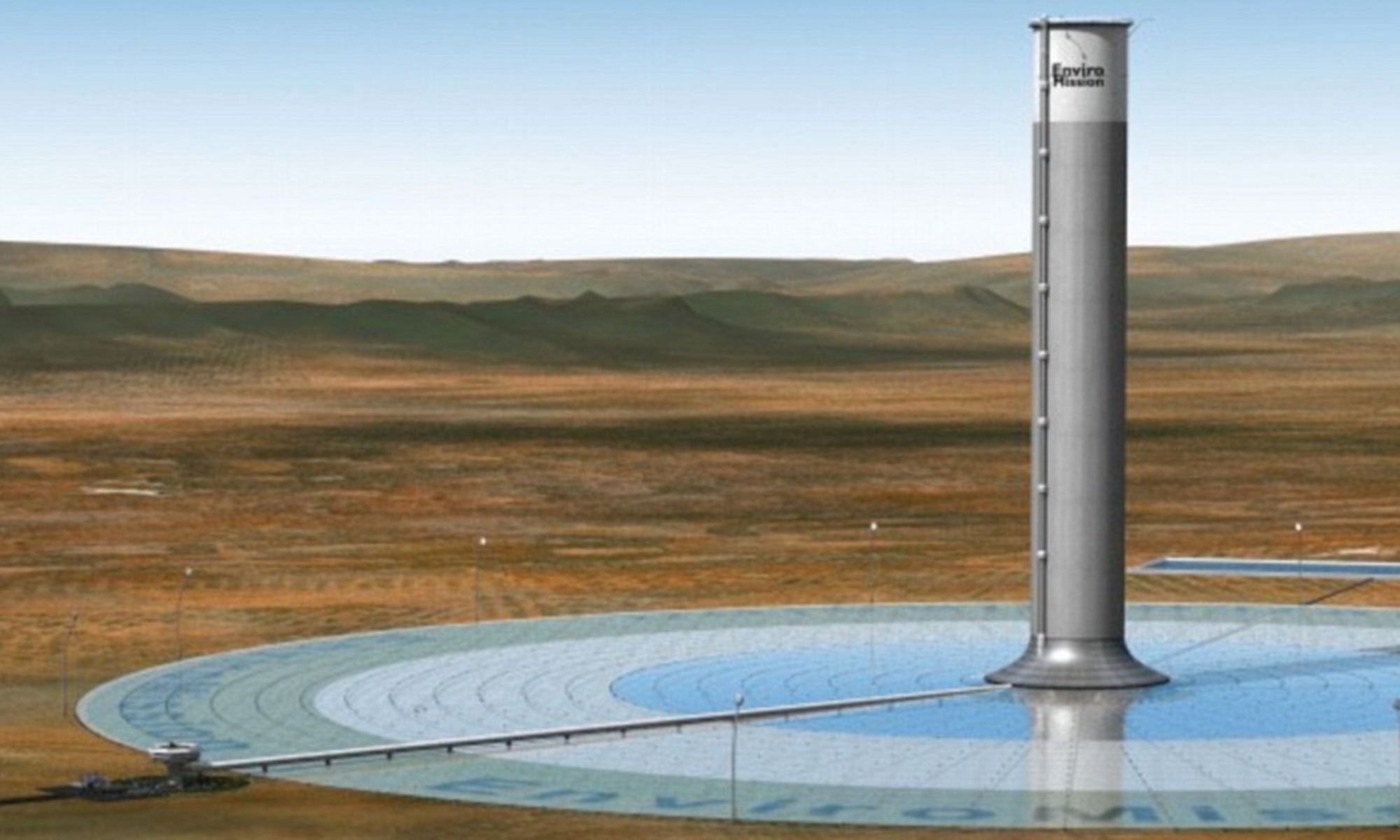 La megatorre solar destaca por generar electricidad en dos procesos distintos.