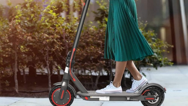 Este patinete eléctrico tiene un 10 % de descuento en Amazon.