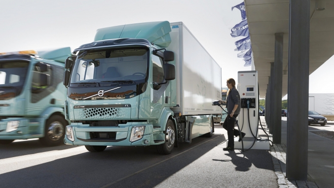 Camión eléctrico de Volvo Trucks