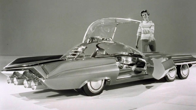 El Ford Seattle ite fue uno de los concept cars que tenía en su interior una gran pantalla.