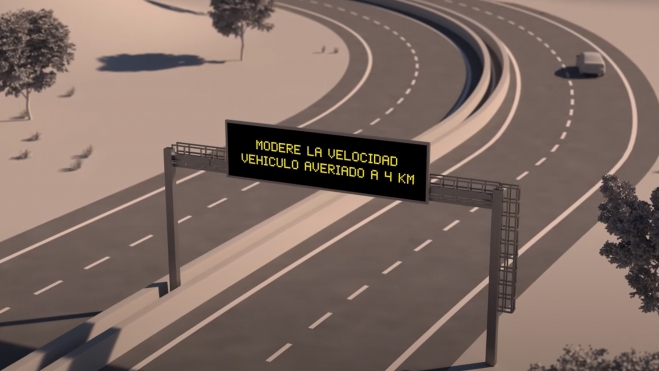 Los paneles informativos avisarán de nuestra presencia.