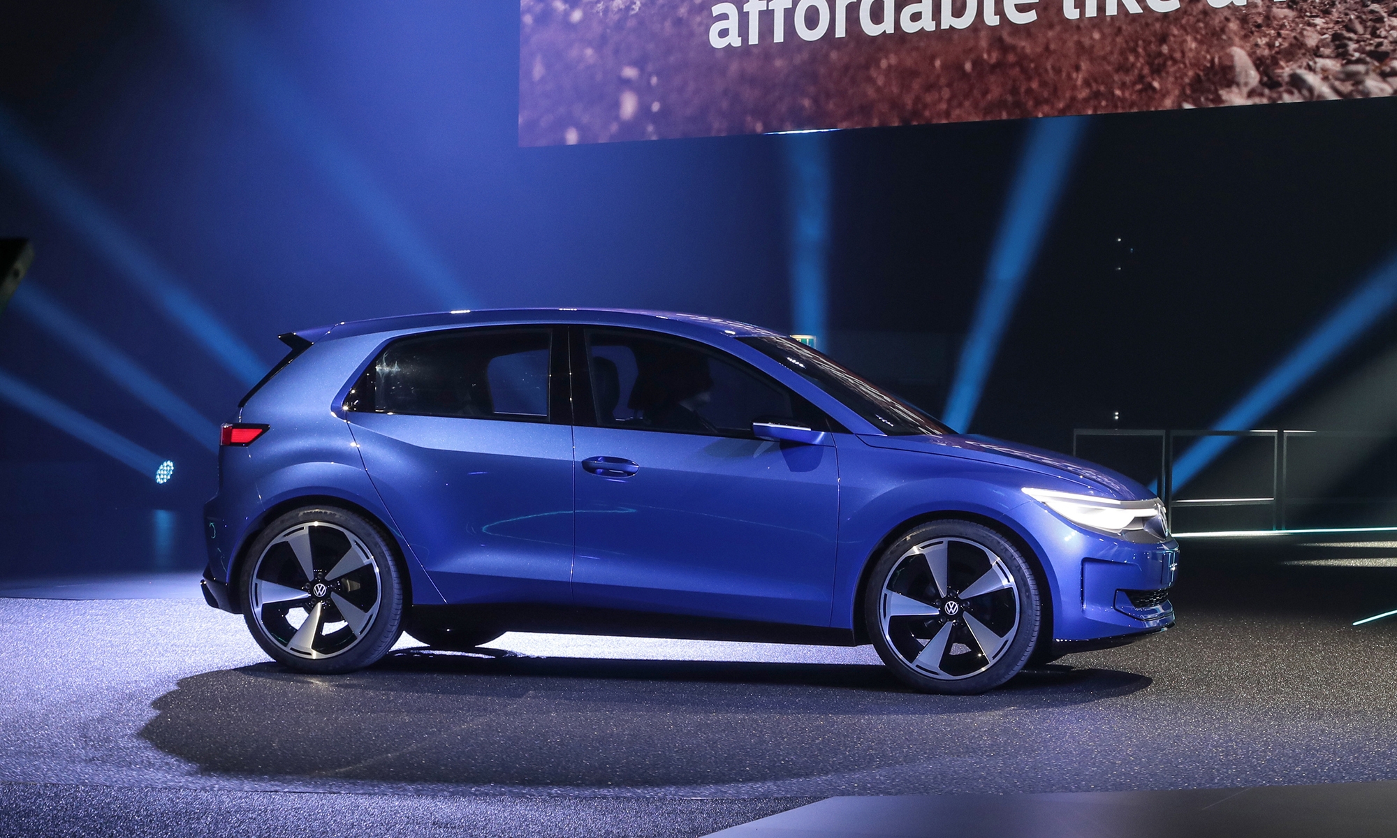 El Volkswagen ID.2 podría no entrar en producción masiva en 2025, tal y como se vaticinaba. 