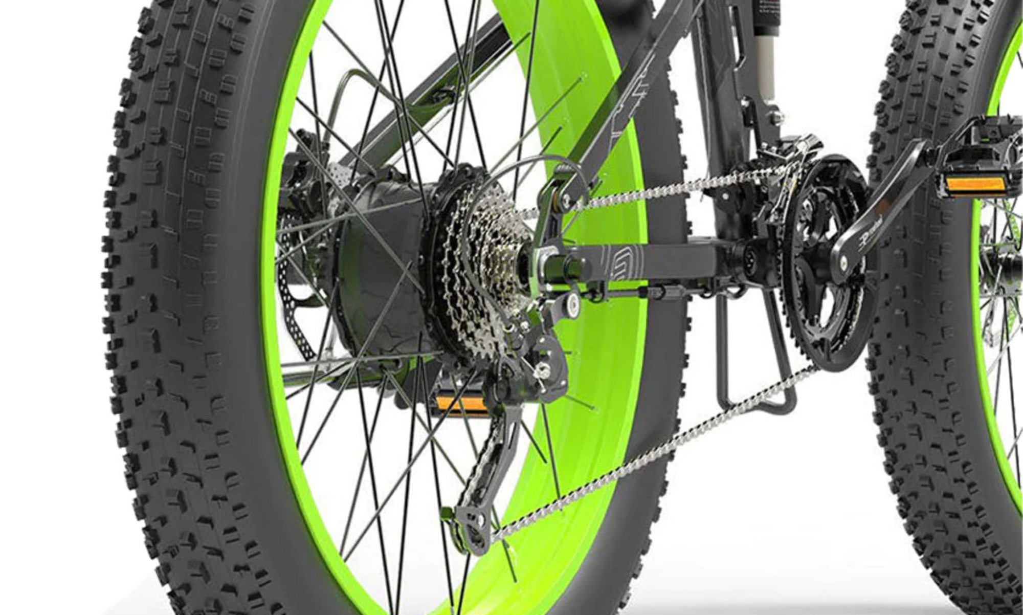 La Bezior X1500 es de las pocas bicicletas eléctricas en incorporar un sistema de engranajes y velocidades completo.