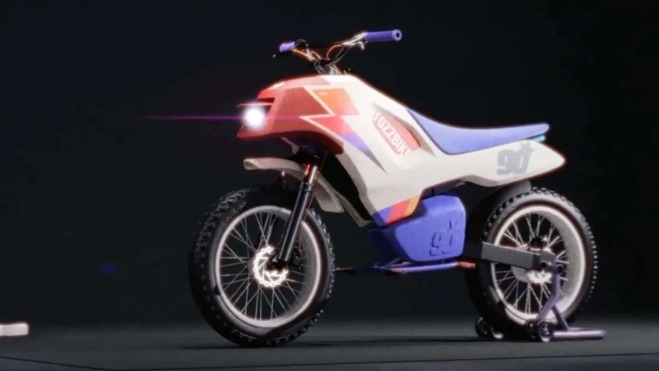 La Joyce'90 es una moto eléctrica que destaca por tener integradas las baterías en el cuadro