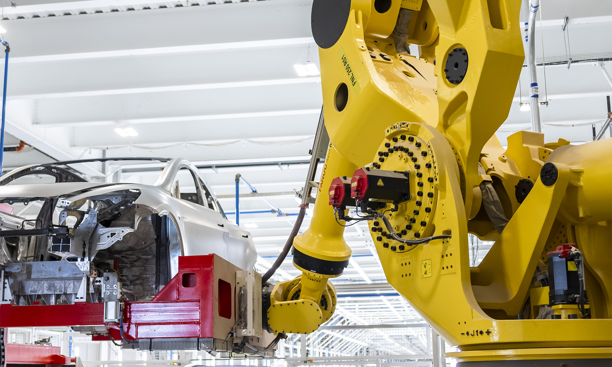 El 95% de las tareas de la fábrica que Tesla tiene en Shanghái se puede automatizar.