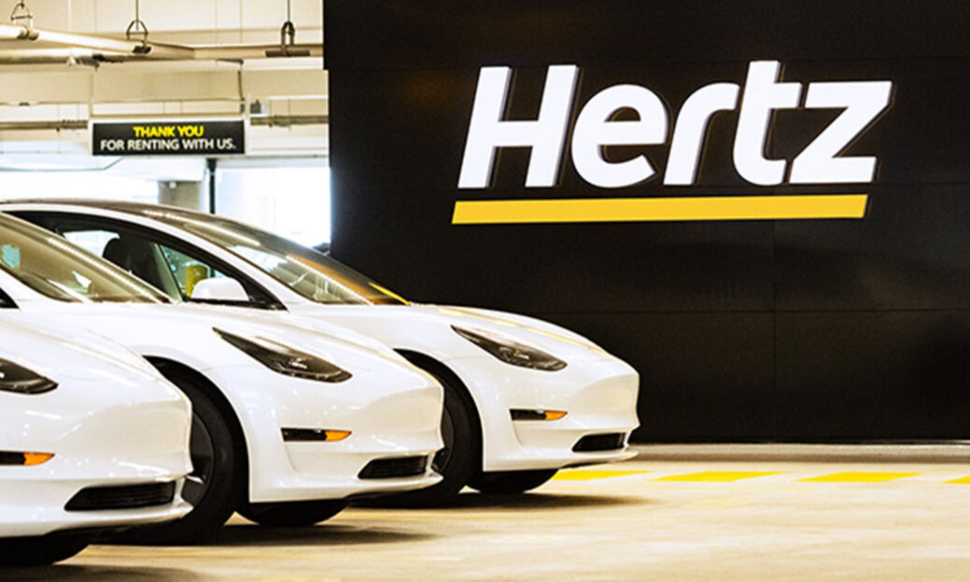 El primer contrato de Tesla y Hertz tuvo al Model 3 como el vehículo estrella.