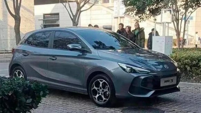 Primera imagen del MG3 filtrada sin camuflaje.