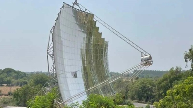 El concentrador solar permite tener una alta concentración de calor en un espacio determinado (1)