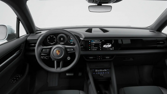 El habitáculo muestra los mismos cambios vistos en los Porsche 911, Panamera y Cayenne.
