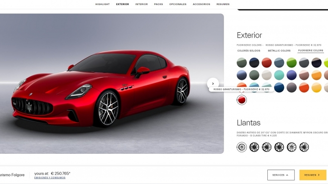 precio pintura maserati granturismo folgore