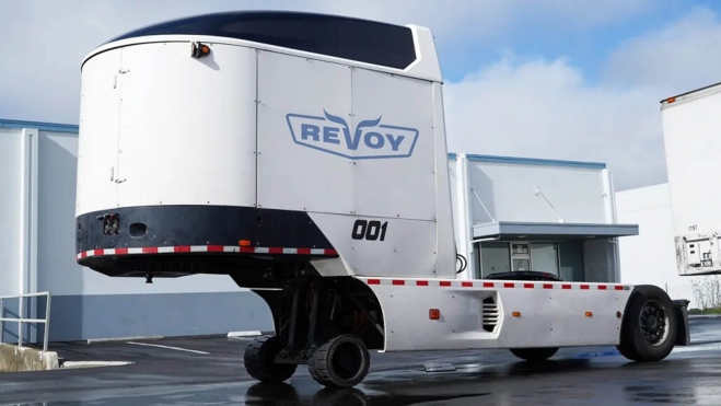 camion hibrido diesel remolque revoy ev 2