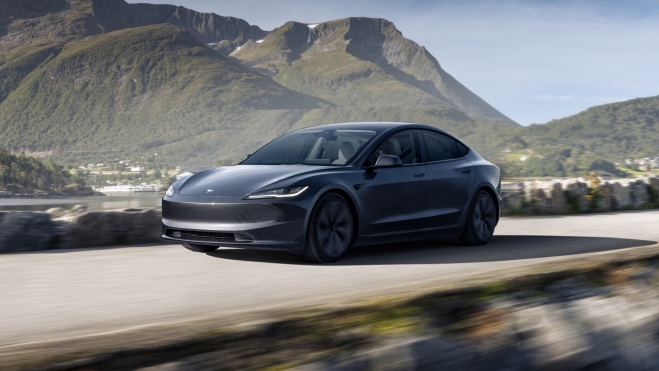 Tesla Model 3 Delantera Tesla Model 3 Delantera