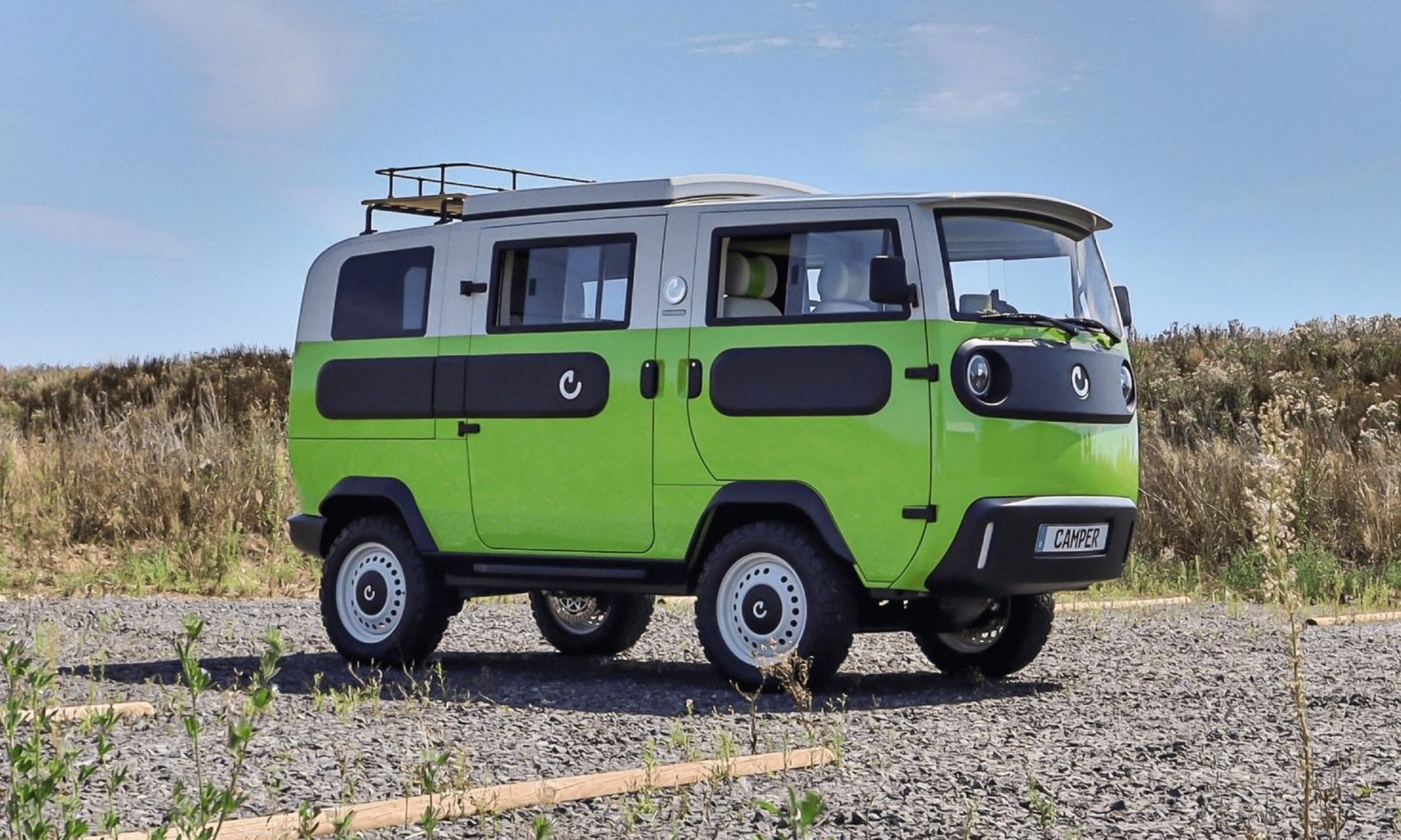 Las versiones camperizadas del XBUS permiten soñar con un mundo nómada eléctrico.