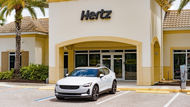 Polestar 2 Hertz