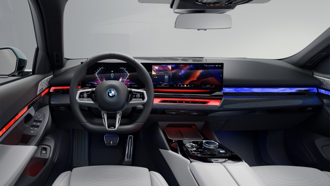 bmw i5 touring interior