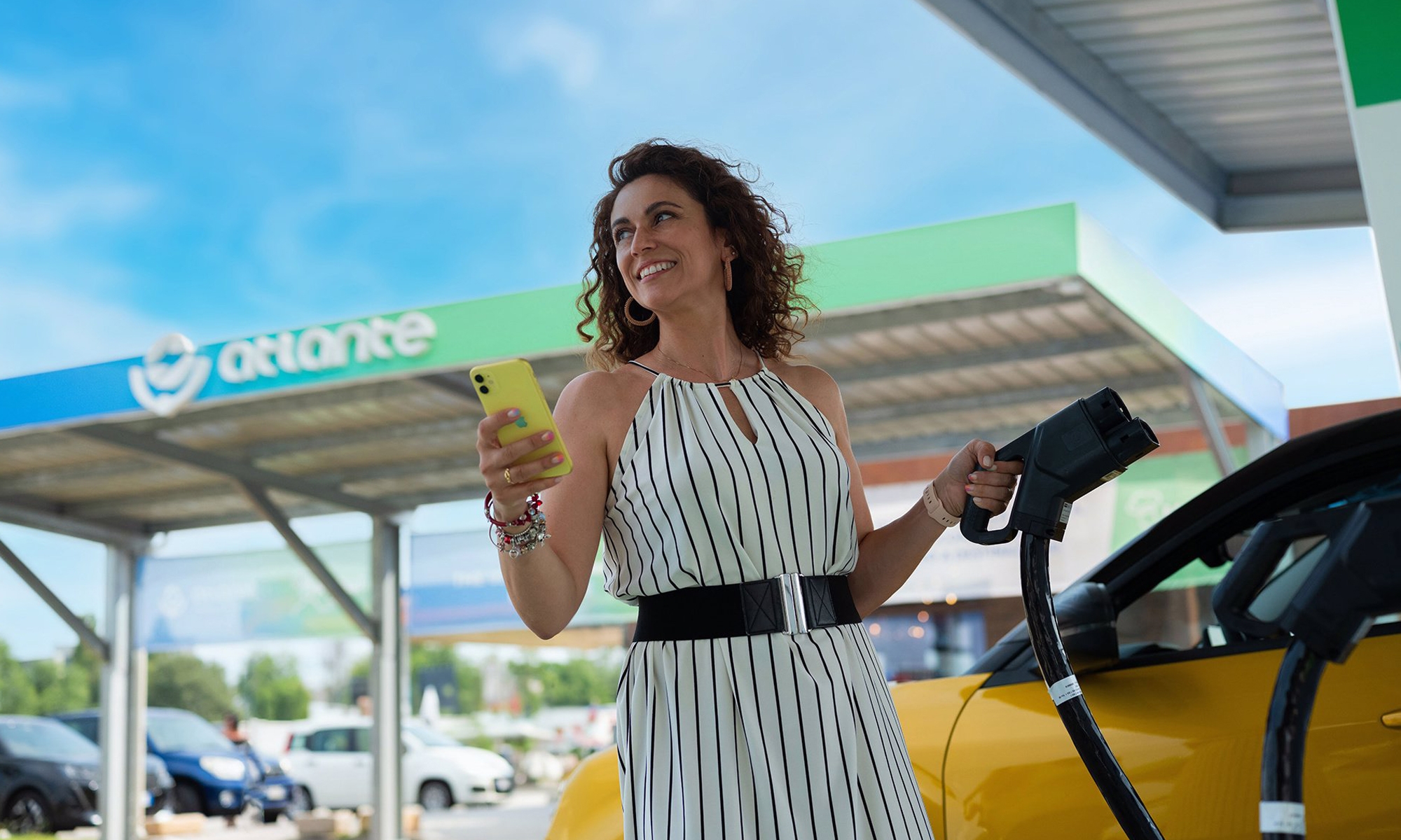 Estación de recarga para coches eléctricos de Atlante