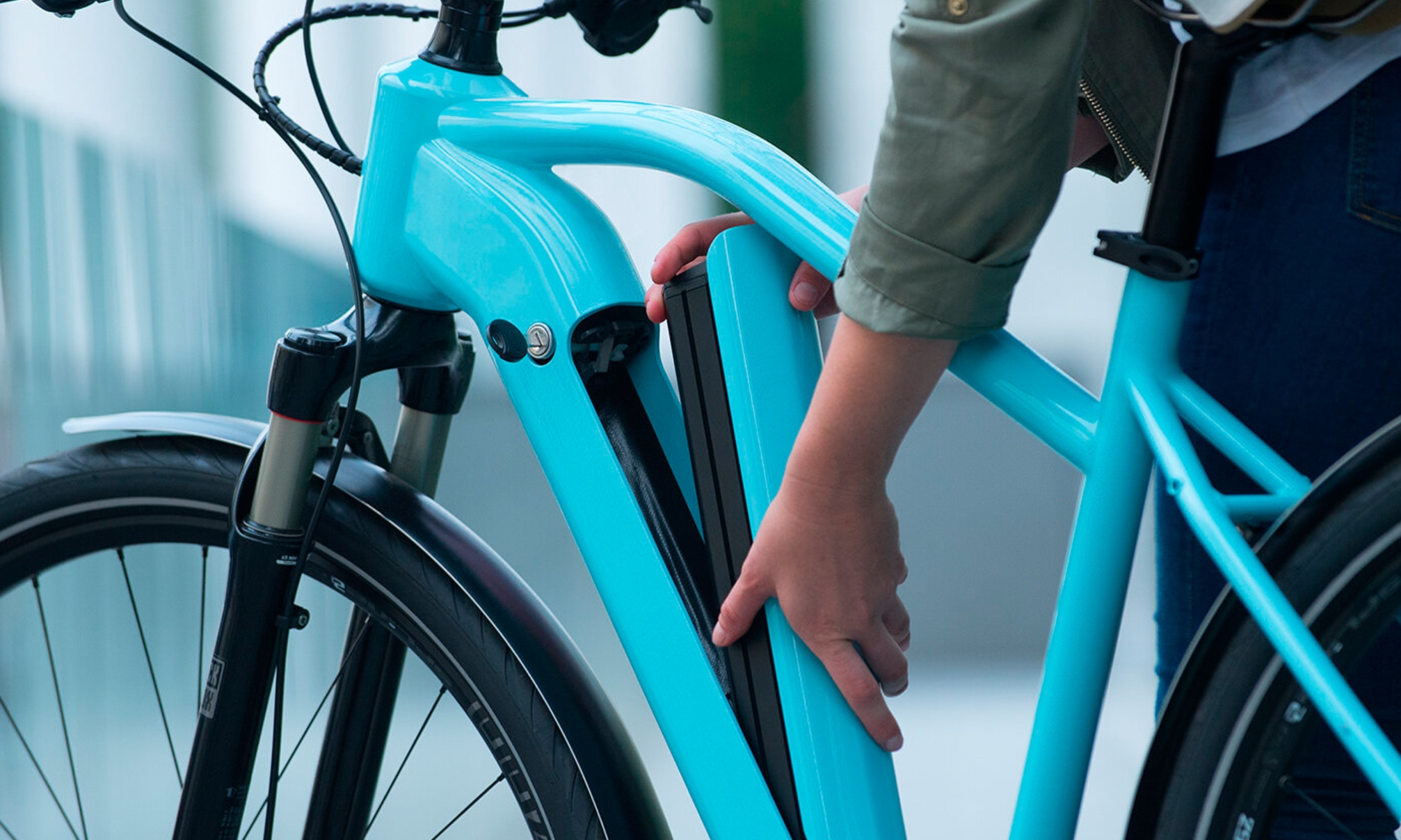 La Bosch eBike ALP Urban London MY2018 incorpora la nueva batería.