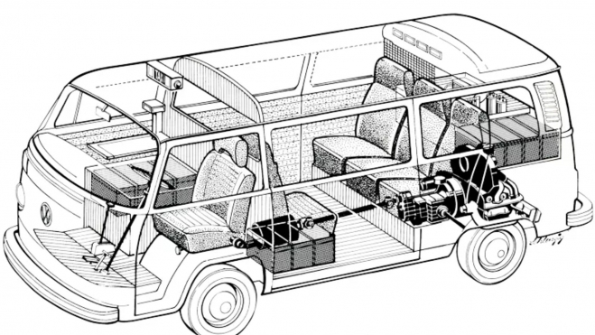 Rendía 22 CV y lograba una autonomía de unos 85 kilómetros.