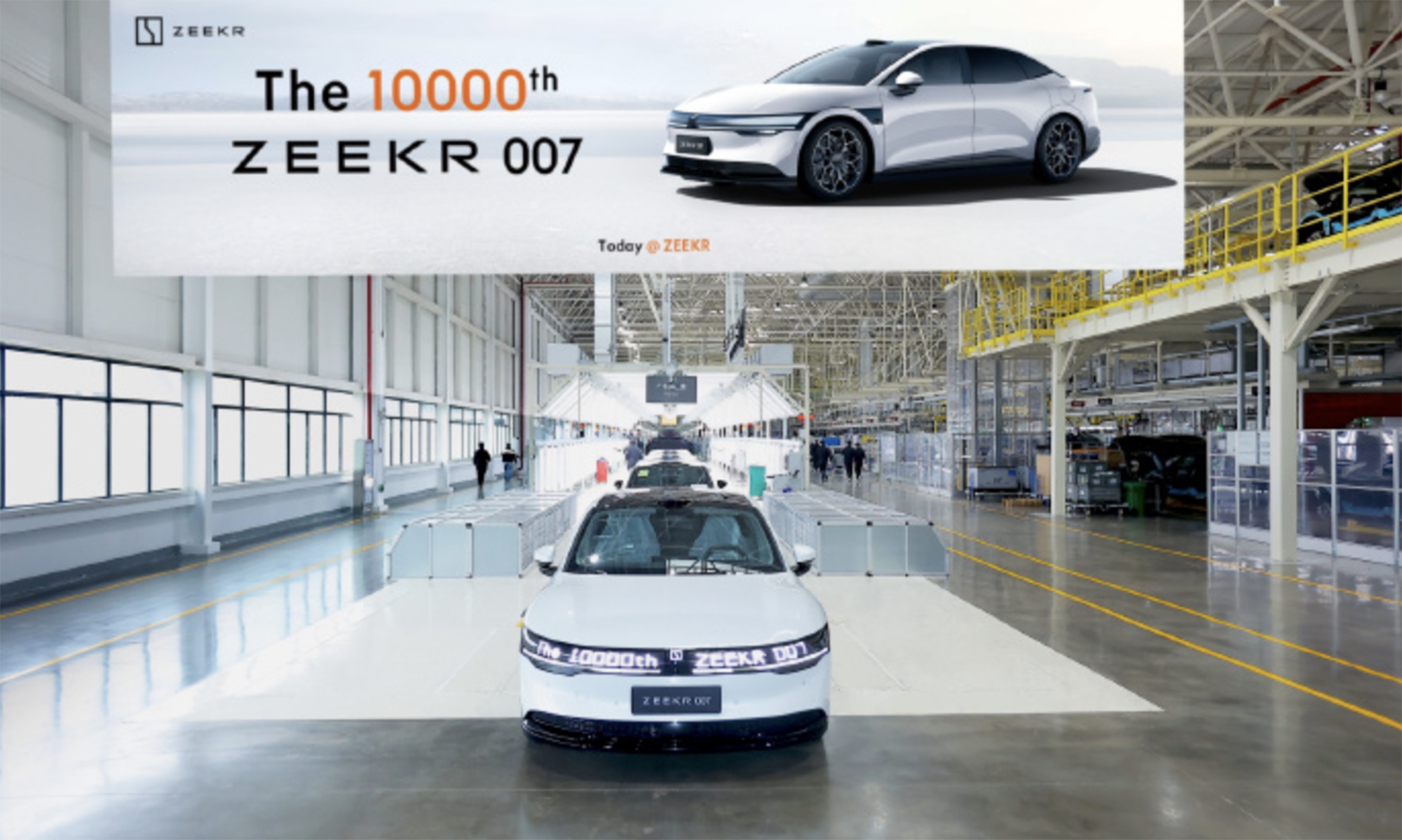 El Zeekr 007 bate récords y ya cuenta con 10.000 unidades producidas en apenas dos meses.