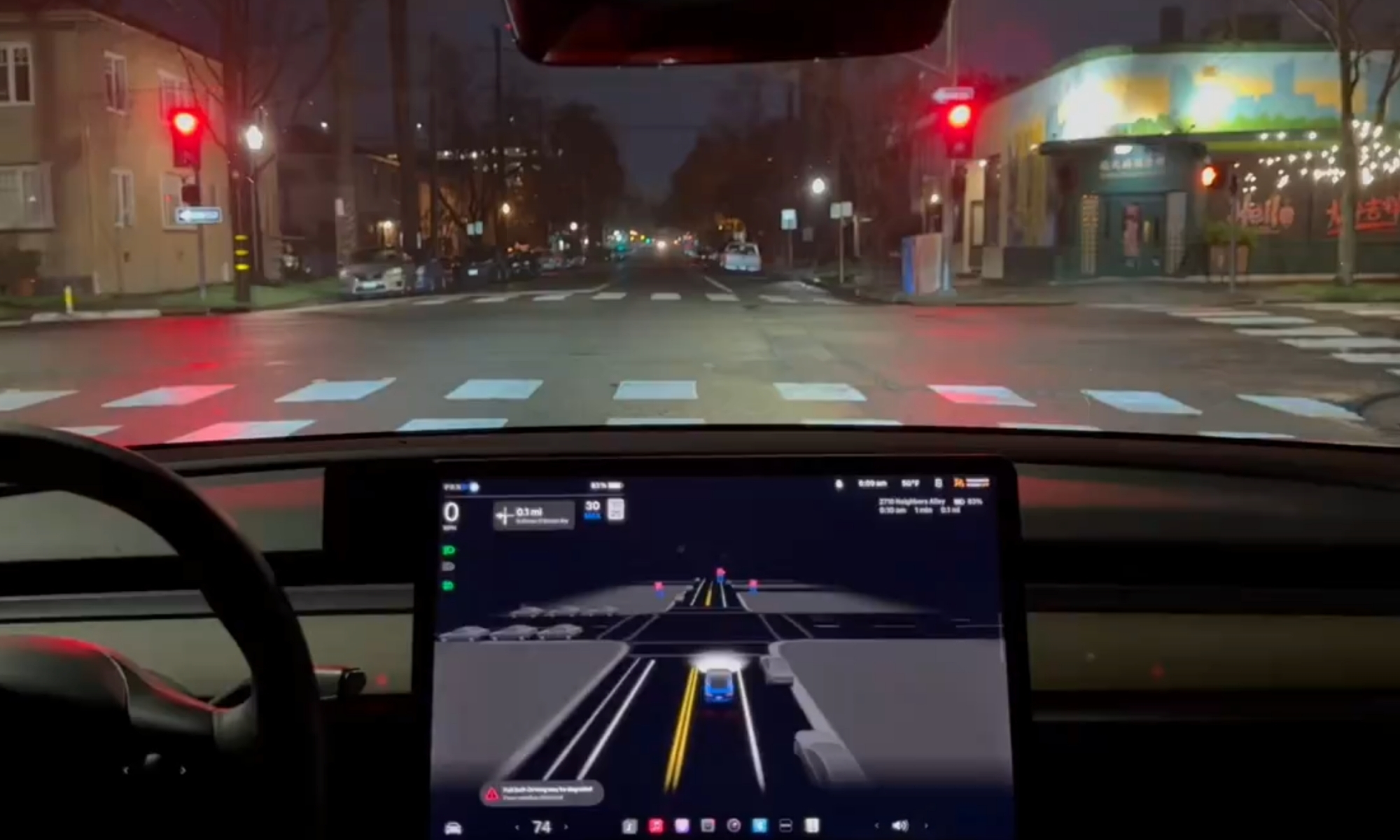 El vídeo demuestra que la última versión del Autopilot de Tesla es totalmente autónoma para aparcar.