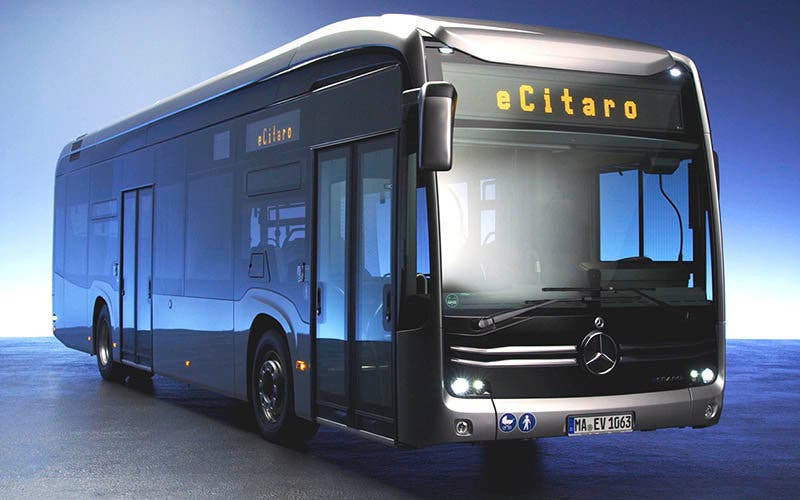  Mercedes añade al autobús eléctrico eCitaro una opción de baterías de electolito sólido. 