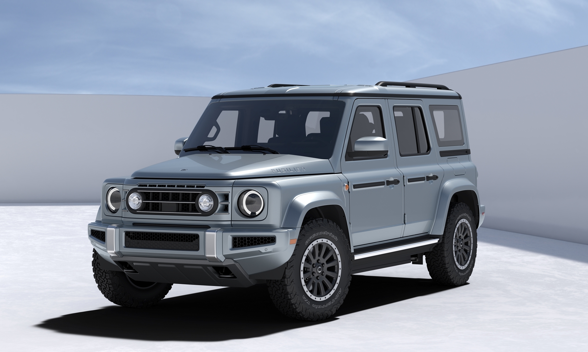 El Ineos Fusilier guarda un gran parecido con su hermano mayor, pero también con otros 4x4 del mercado.