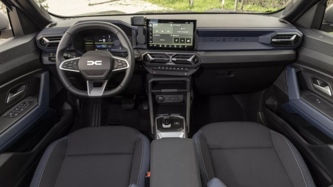 dacia duster hybrid 2024 interior