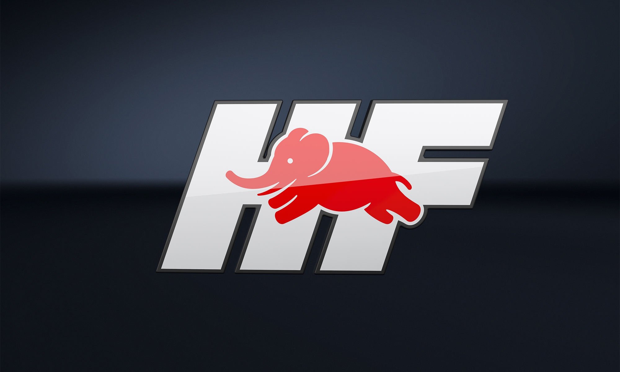El logo de HF es una actualización del mítico usado en otros modelos históricos.