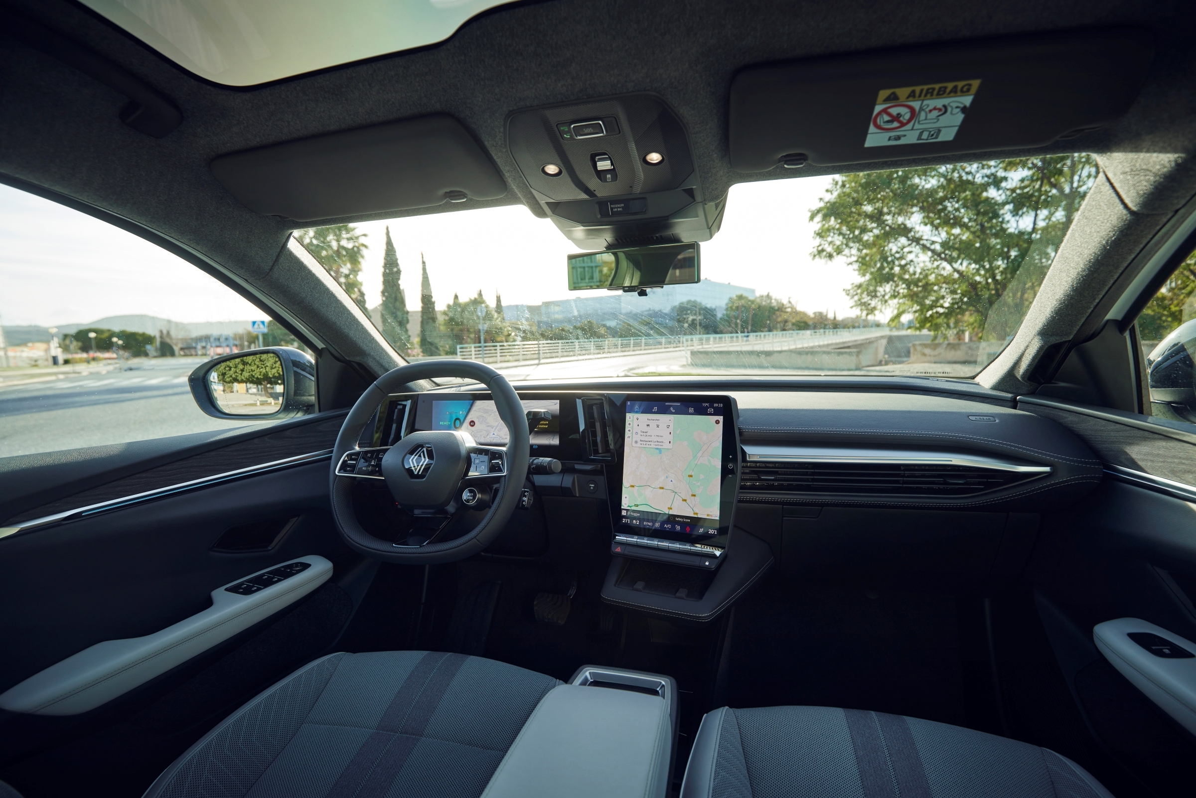 Renault Scenic etech 2024 interior