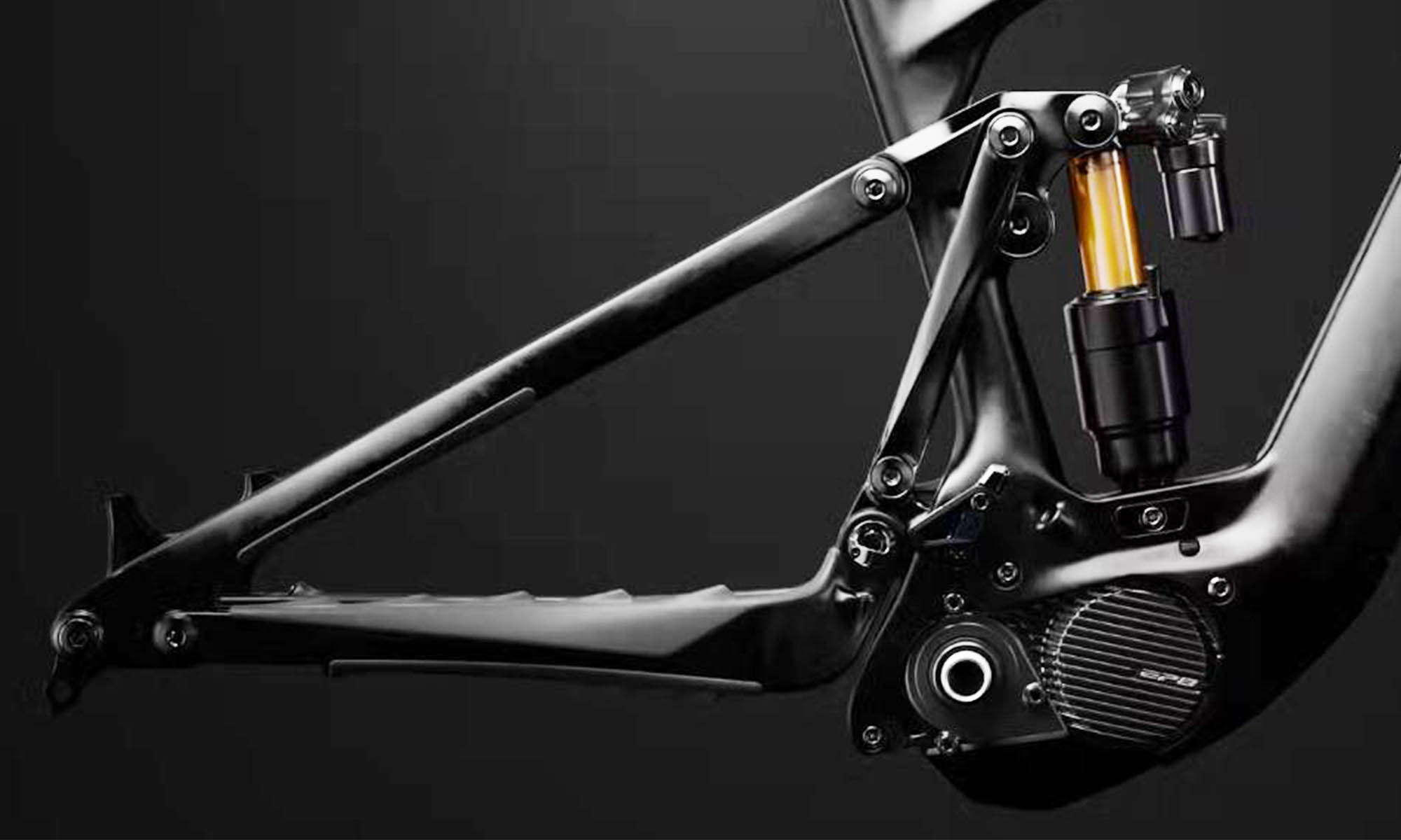 Sisteam Six-Baur System son dos tirantes superiores dos vainas y dos tirantes intermedios (foto Yeti Cycles) Sisteam Six-Baur System son dos tirantes superiores dos vainas y dos tirantes intermedios (foto Yeti Cycles)
