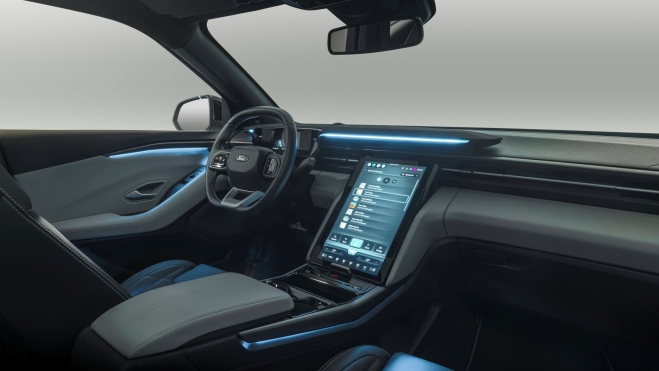 Ford Explorer electrico 2024 interior