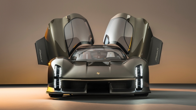 Porsche Mission X Frontal Porsche Mission X Frontal