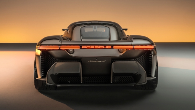 Porsche Mission X Trasera Porsche Mission X Trasera