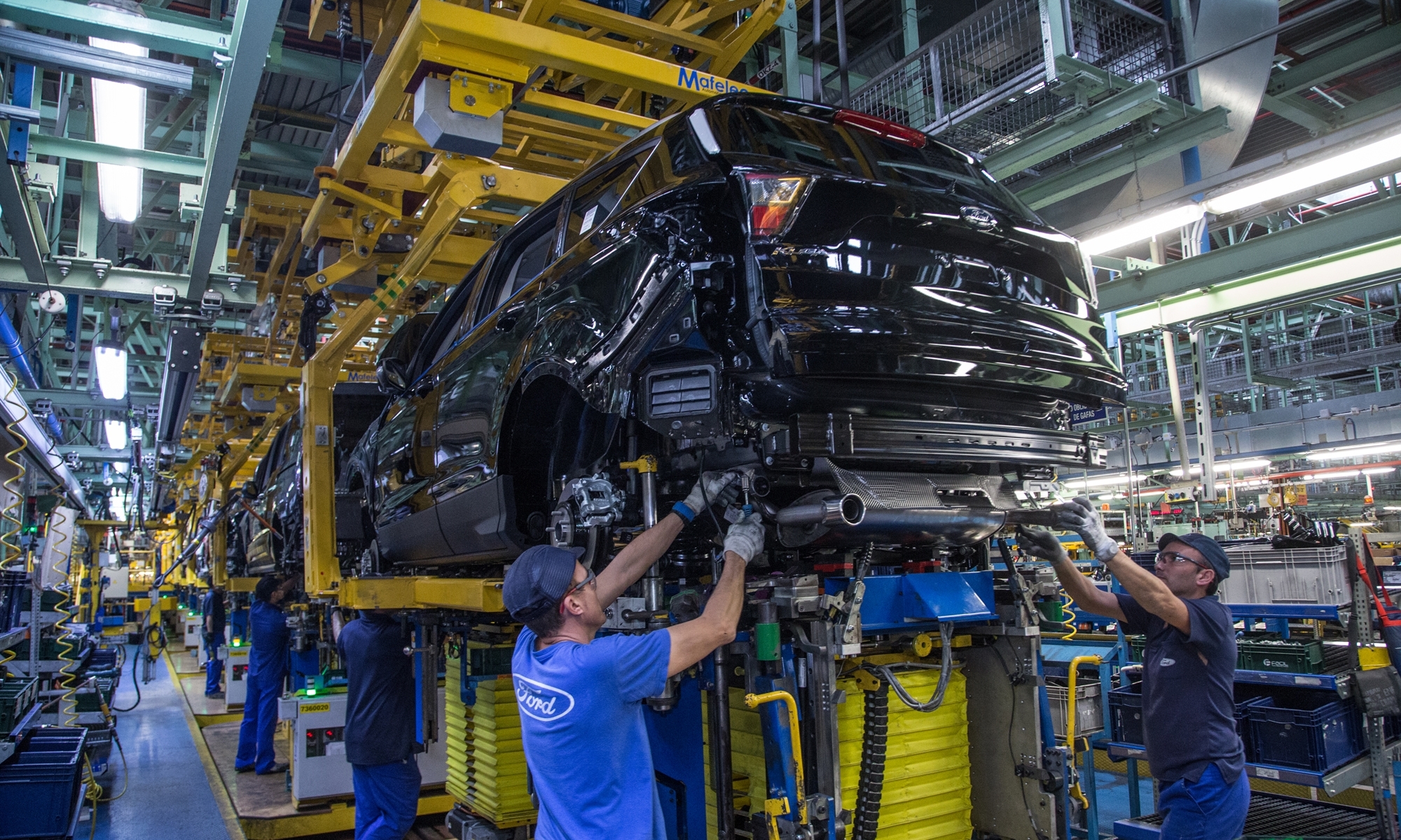 Actualmente, la plata de Ford en Valencia produce en exclusiva el Kuga y sus respectivas variantes.